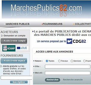 Image du site MarchésPublics82.com