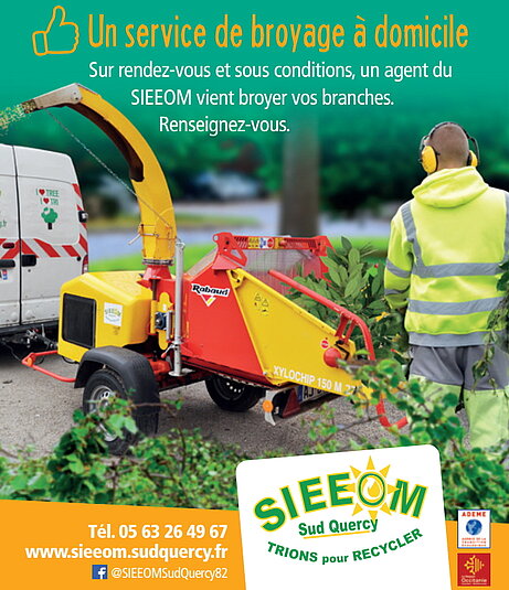 Flyer broyage à domicile